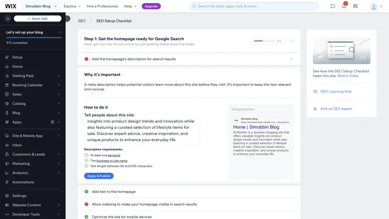 Wix — Design, интерфейс, скриншот 1107