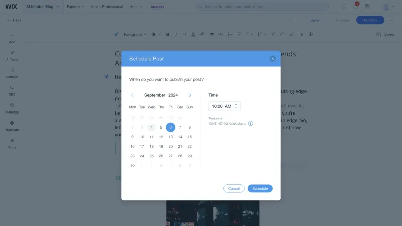 Wix — Design, интерфейс, скриншот 1114