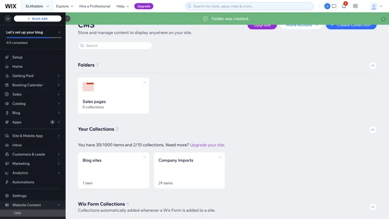 Wix — Design, интерфейс, скриншот 1130