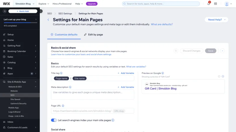 Wix — Design, интерфейс, скриншот 1134