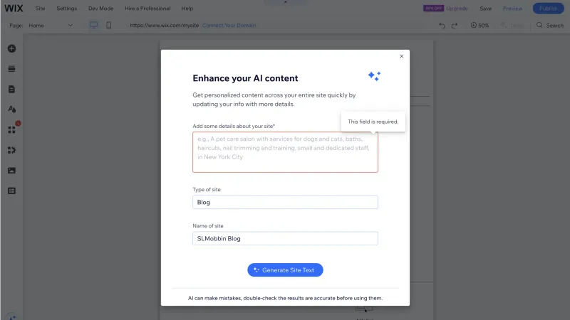 Wix — Design, интерфейс, скриншот 1138