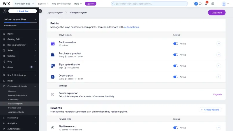 Wix — Design, интерфейс, скриншот 1141