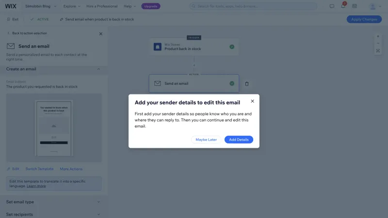 Wix — Design, интерфейс, скриншот 1158