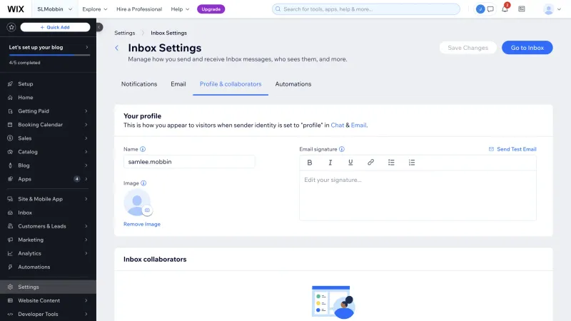 Wix — Design, интерфейс, скриншот 1167