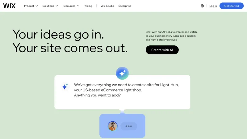 Wix — Design, интерфейс, скриншот 1188