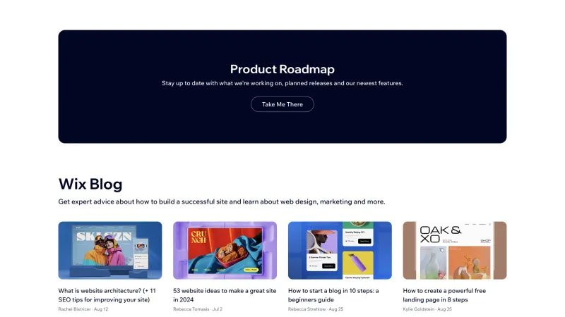 Wix — Design, интерфейс, скриншот 1194