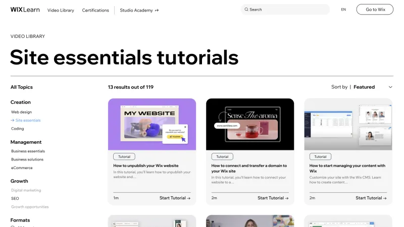 Wix — Design, интерфейс, скриншот 1196