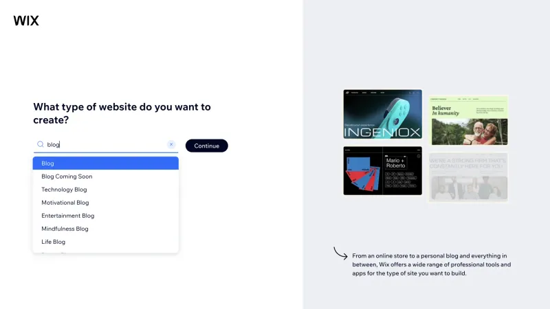 Wix — Design, интерфейс, скриншот 1234