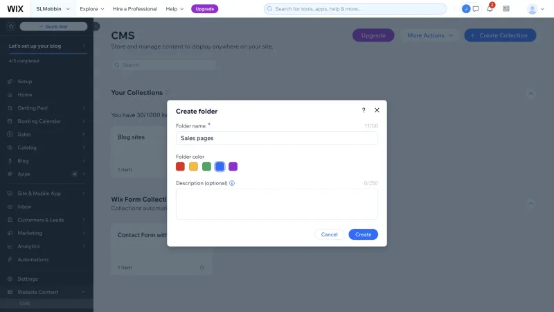 Wix — Design, интерфейс, скриншот 1237