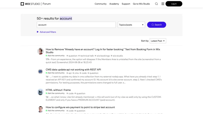 Wix — Design, интерфейс, скриншот 1264