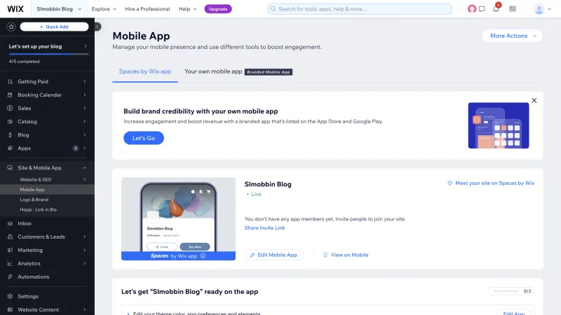 Wix — Design, интерфейс, скриншот 1283