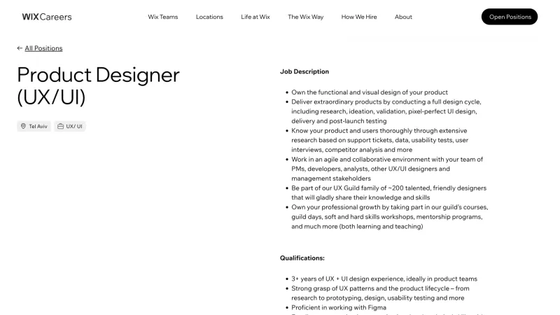 Wix — Design, интерфейс, скриншот 1288