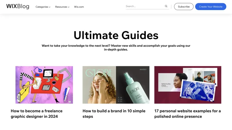 Wix — Design, интерфейс, скриншот 1309