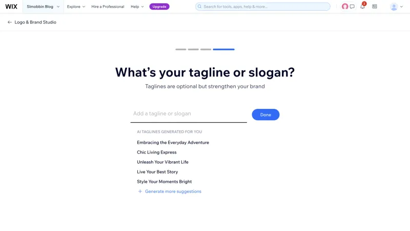 Wix — Design, интерфейс, скриншот 1312
