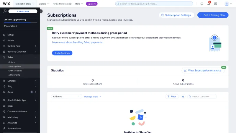 Wix — Design, интерфейс, скриншот 1313