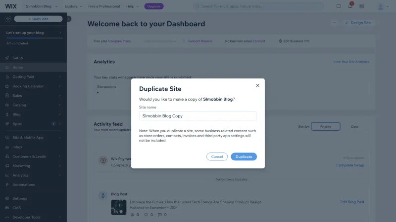 Wix — Design, интерфейс, скриншот 1314