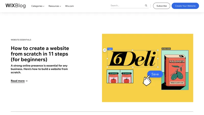 Wix — Design, интерфейс, скриншот 1359
