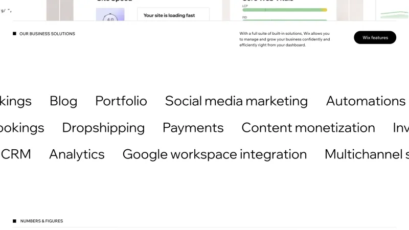 Wix — Design, интерфейс, скриншот 1368