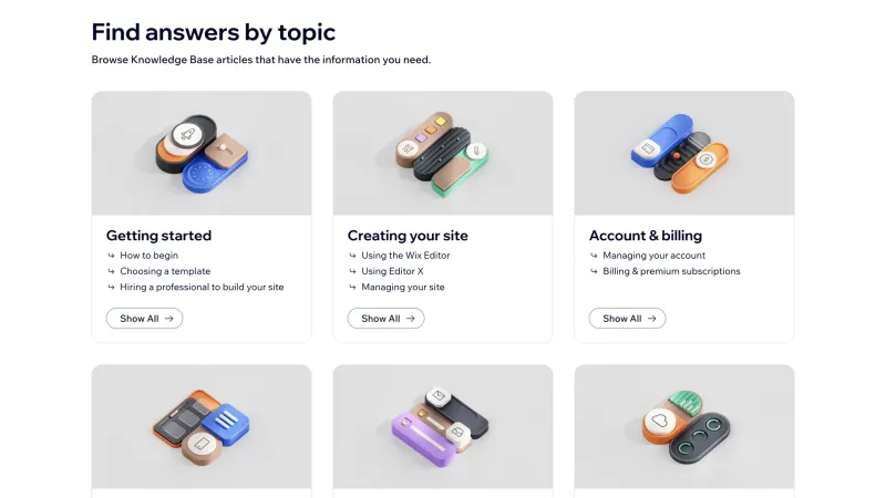 Wix — Design, интерфейс, скриншот 1371