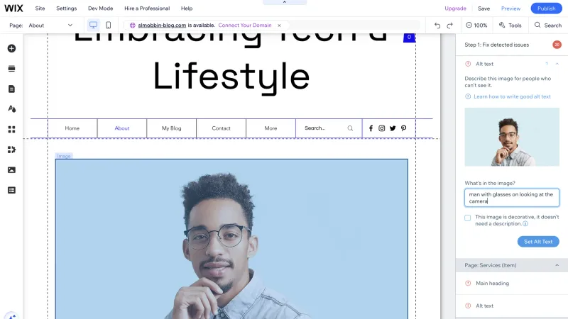 Wix — Design, интерфейс, скриншот 1383