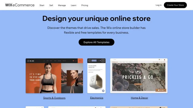 Wix — Design, интерфейс, скриншот 1384