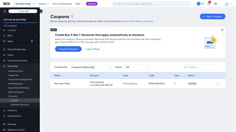 Wix — Design, интерфейс, скриншот 1386