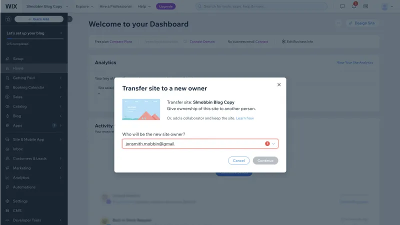 Wix — Design, интерфейс, скриншот 1403