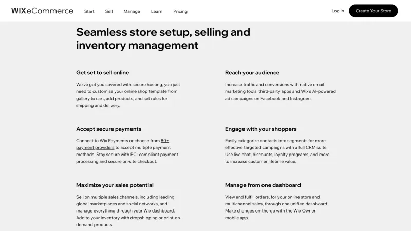 Wix — Design, интерфейс, скриншот 1412
