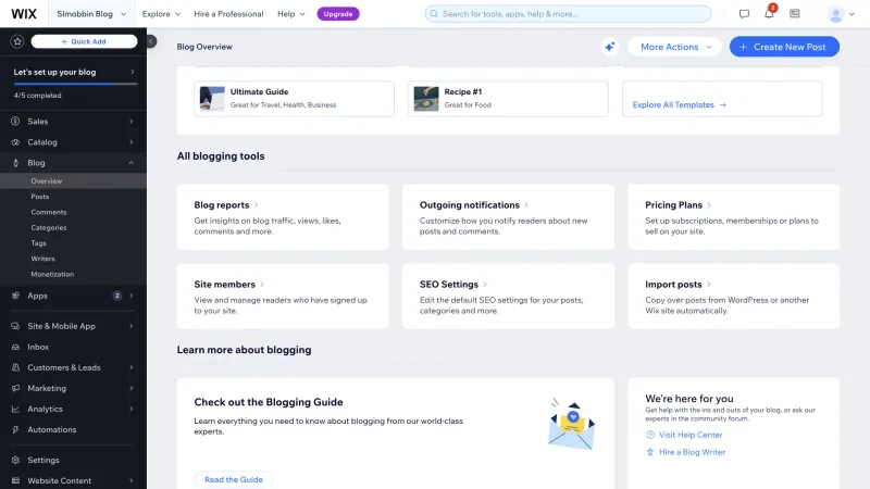 Wix — Design, интерфейс, скриншот 1418
