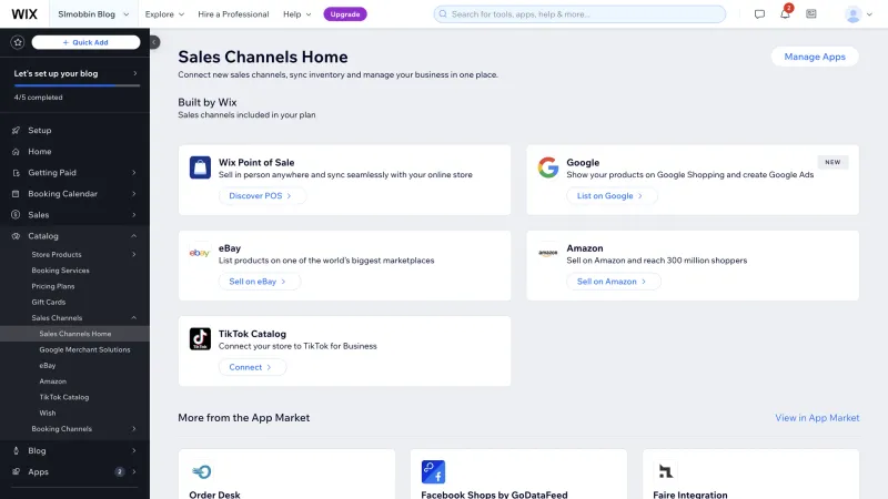 Wix — Design, интерфейс, скриншот 1423