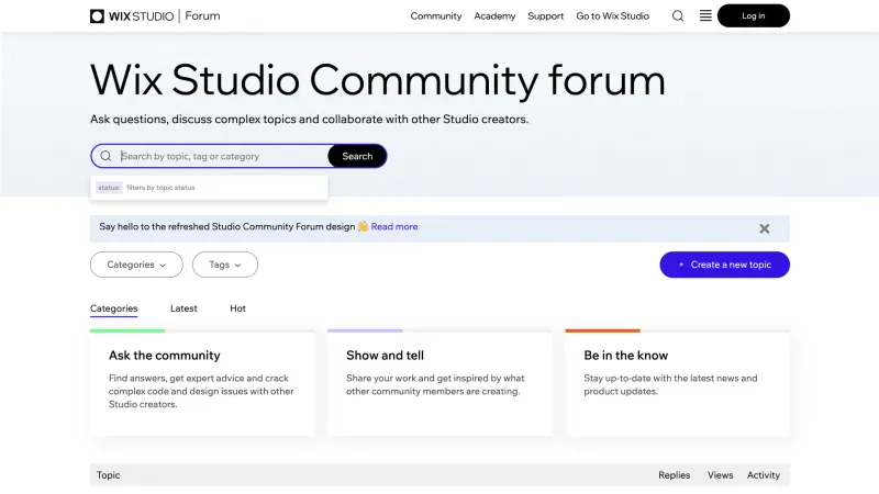 Wix — Design, интерфейс, скриншот 1435