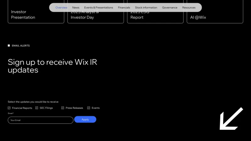 Wix — Design, интерфейс, скриншот 1436