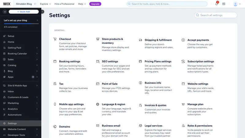 Wix — Design, интерфейс, скриншот 1442