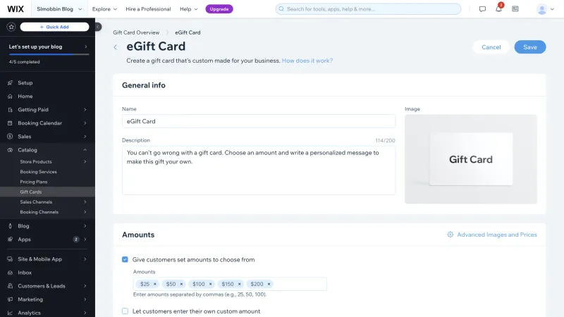 Wix — Design, интерфейс, скриншот 1445