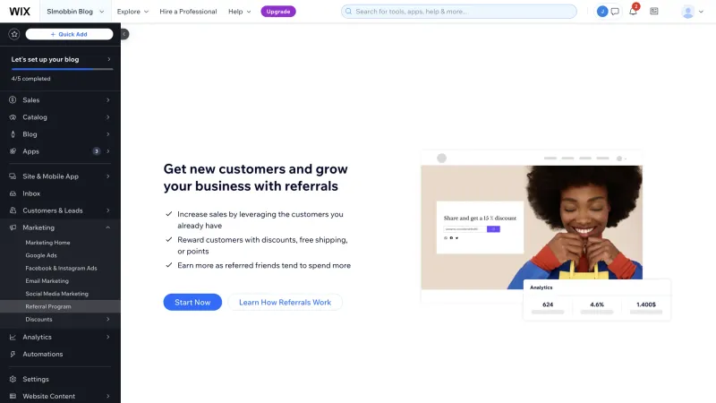 Wix — Design, интерфейс, скриншот 1452