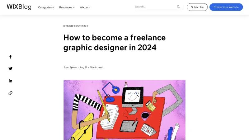 Wix — Design, интерфейс, скриншот 1458