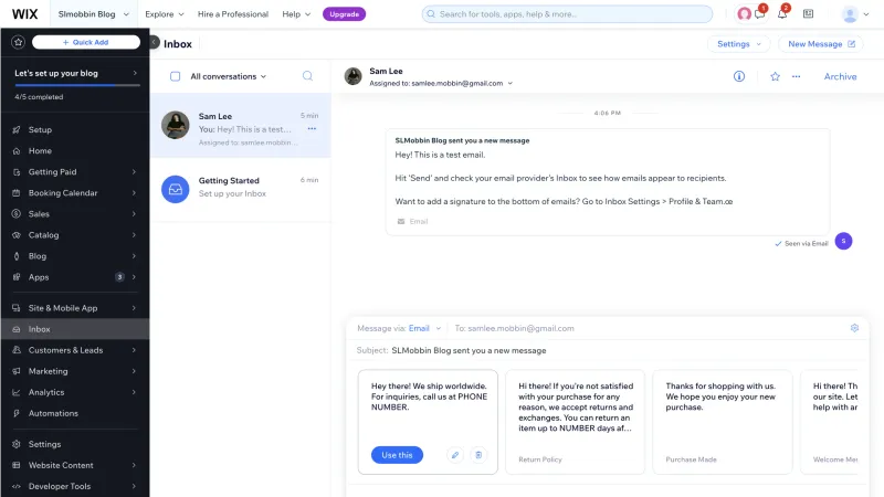Wix — Design, интерфейс, скриншот 1472