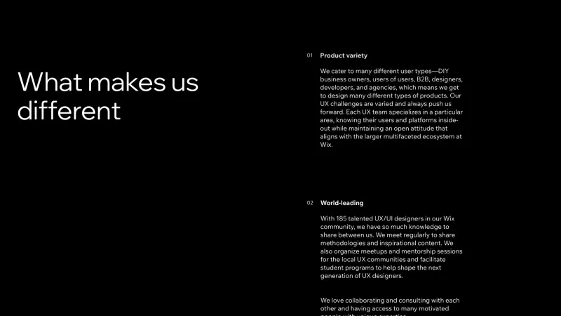 Wix — Design, интерфейс, скриншот 1481
