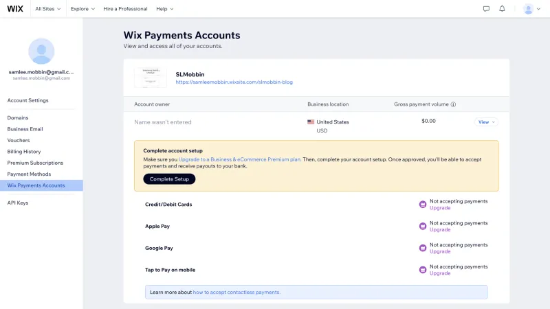 Wix — Design, интерфейс, скриншот 1496