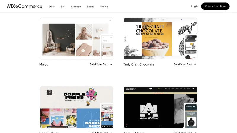 Wix — Design, интерфейс, скриншот 1511