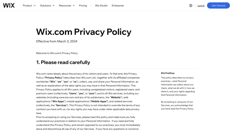 Wix — Design, интерфейс, скриншот 1512