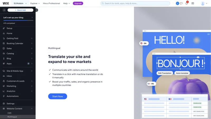 Wix — Design, интерфейс, скриншот 1513