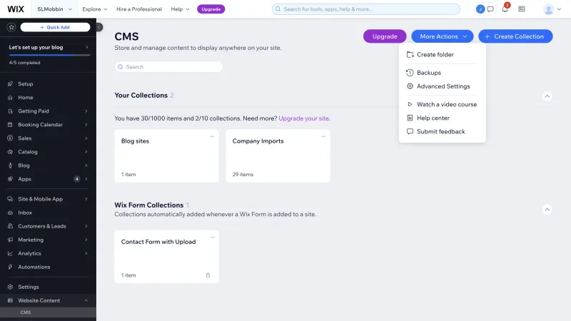 Wix — Design, интерфейс, скриншот 1516