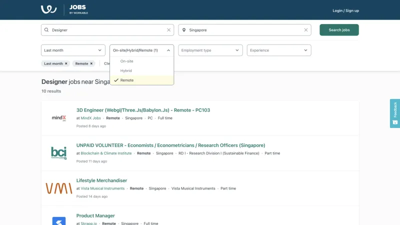 Workable — HR, интерфейс, скриншот 8/807
