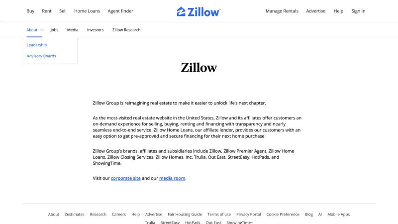 Zillow — Real Estate, интерфейс, скриншот 3/600