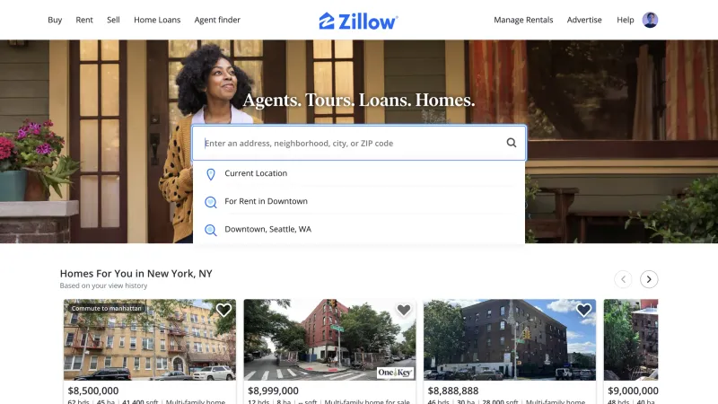 Zillow — Real Estate, интерфейс, скриншот 10/600